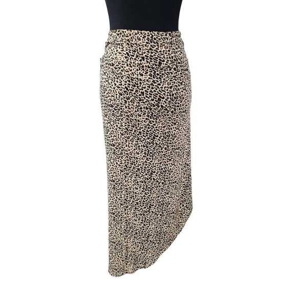 Leopard Print Women's asymmetrical skirt, Size Small, Shein - Picture 5 of 15